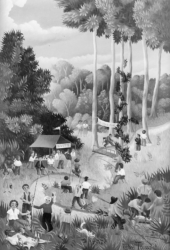 (H.B-125)- Le Concours de pêche
hsb de format 24×16 cm, daté 1972. Signé en bas à droite. (H.B-125)- Le Concours de pêche hsb de format 24×16 cm, daté 1972. Signé en bas à droite.