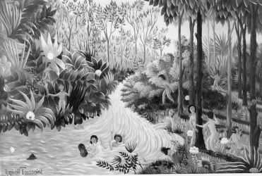 (H.B-135)- Les Baigneuses.
hsb de format 16×24 cm, daté 1972. Signé en bas à gauche. (H.B-135)- Les Baigneuses. hsb de format 16×24 cm, daté 1972. Signé en bas à gauche.