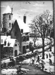 (H.B. 14)bis- Paysage de neige
composition-1968-hsb format 24×16.