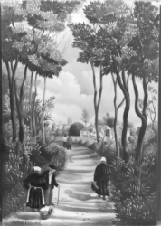 (213)- Le petit Chemin-1974-hsb de format 35x24 cm.