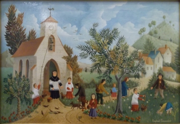 (H.B-34)- Les Mendiants.
hsb de format 24×33 cm, daté 1969.