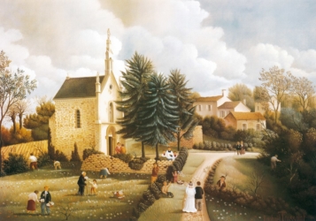 (479)- La Chapelle du Petit Luc-1981-hsb de 24x35 cm cm.
