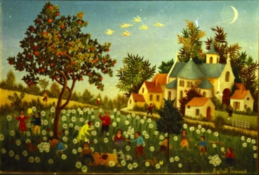 (H.B-35)- La cueillette des Fleurs
hsb de format 22×35 cm, daté 1969