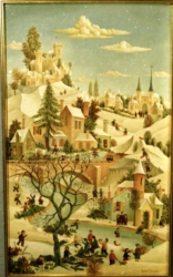 (H.B-44)- Jour de neige
hsb de format 55×33 cm, daté 1970 (H.B-44)- Jour de neige hsb de format 55×33 cm, daté 1970