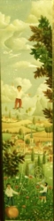 Triptyque
Détails des panneaux latéraux du tableau.
hsb de format 50×12 cm. Triptyque Détails des panneaux latéraux du tableau. hsb de format 50×12 cm.