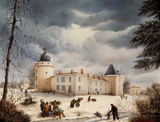 (763)- Le Château de Bessay-Vendée-1997-hsb 27x35.