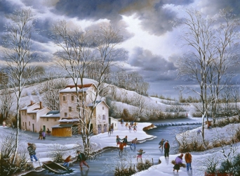 (819)- Le Moulin du Chadeau-Chantenay-2003-hsb 27x35 cm.