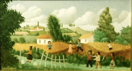 (63)- L'Été - Les 4 saisons-juillet 1970- hsb 10x18 cm.