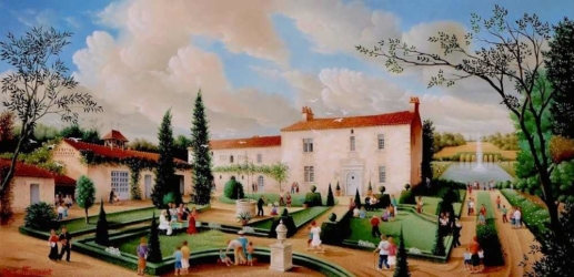 (878)-Dans les Jardins de Musique de William Christie à Thiré en Vendée